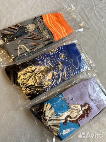 Носки с принтом 8 пар