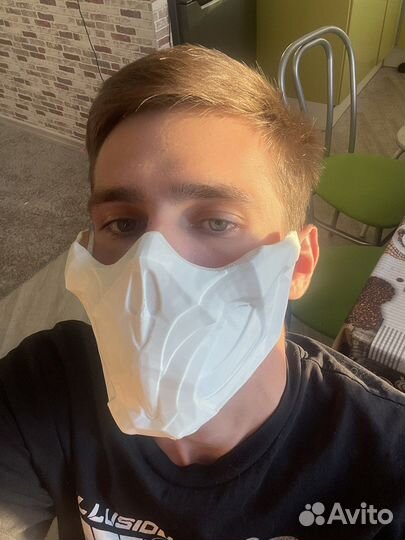 Маска Scorpion mortal kombat 11