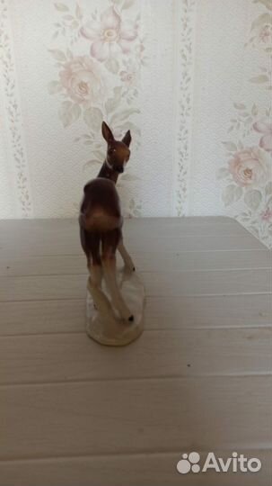 Олени фарфоровые ГДР 1950-60 гг