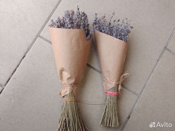 Букеты с сухоцветом Лаванды