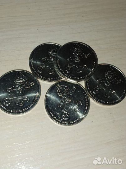 Монета чм по футболу