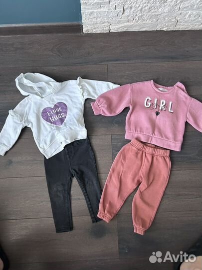 Детские вещи пакетом на девочку 80,86,92 размеры