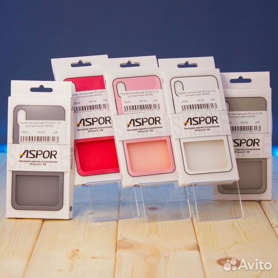 Задняя накладка aspor для iPhone X / XS