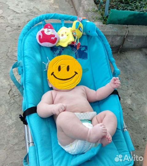 Шезлонг детский