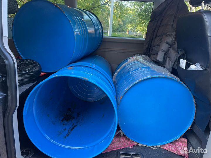 Бочка для зерна железная с вентиляцией