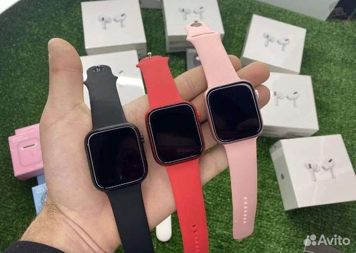 SMART watch + Airpods Pro