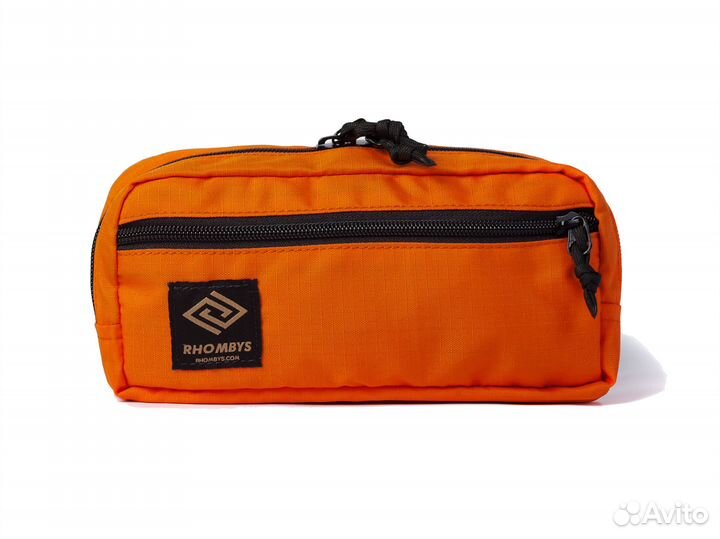 Поясная сумка оранжевая