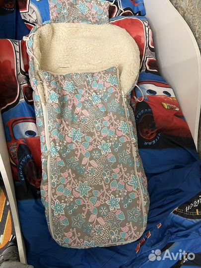 Конверт зимний из овчины