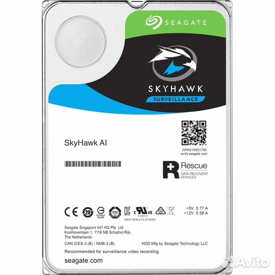 Серверный жесткий диск Seagate ST8000VE001 370583