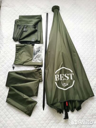 Рыболовный зонт с тентом