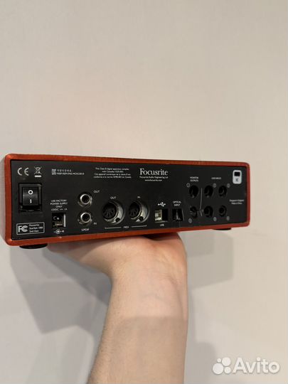 Звуковая карта focusrite scarlett 18i8 2nd gen