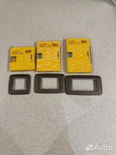 Розетки выключатели,рамки, клавиши, накладки vimar