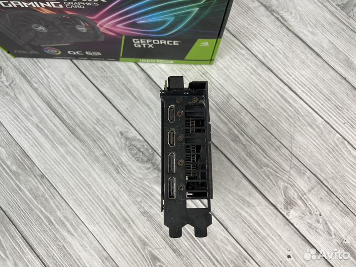 Видеокарта Asus GTX 1660 Super Strix Gaming