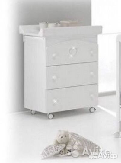 Пеленальный комод с ванночкой Erbesi Италия