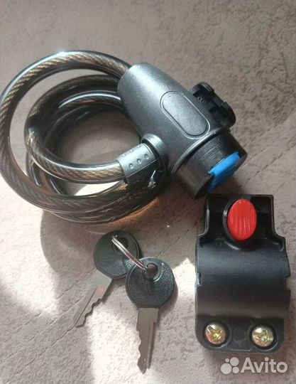 Замок для велосипеда новый