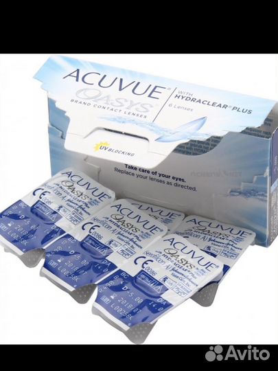 Линзы acuvue oasys