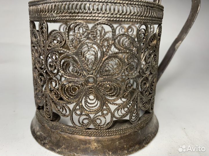 Подстаканники СССР скань