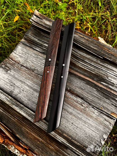 Дамский нож изготовленный из дамасской стали