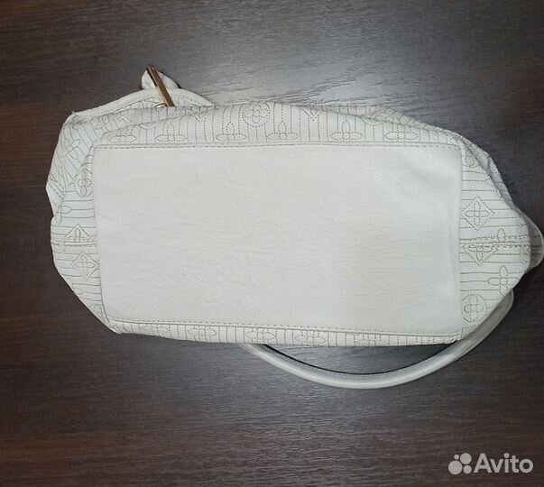 Сумка женская кожаная белая