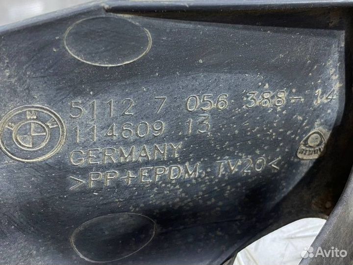 Кронштейн бампера задний Bmw 5 Е60 N52B30 2005