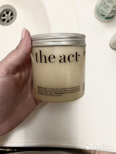Скраб кокосовый the act