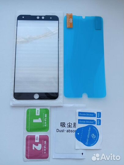 Защитное стекло на meizu