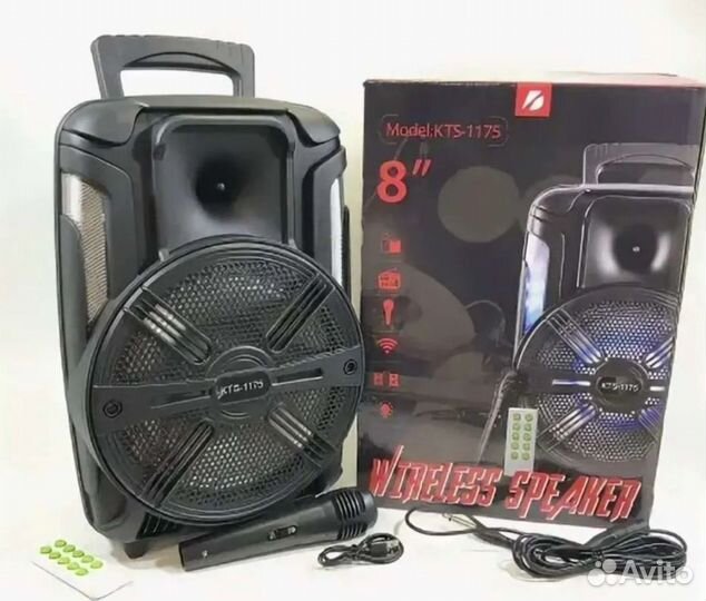 Беспроводная колонка с караоке