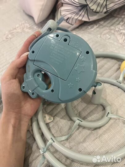 Детский мобиль в кроватку музыкальный