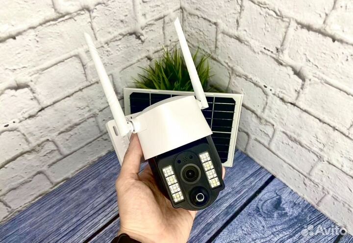 Уличная видеокамера на солнечной батарее