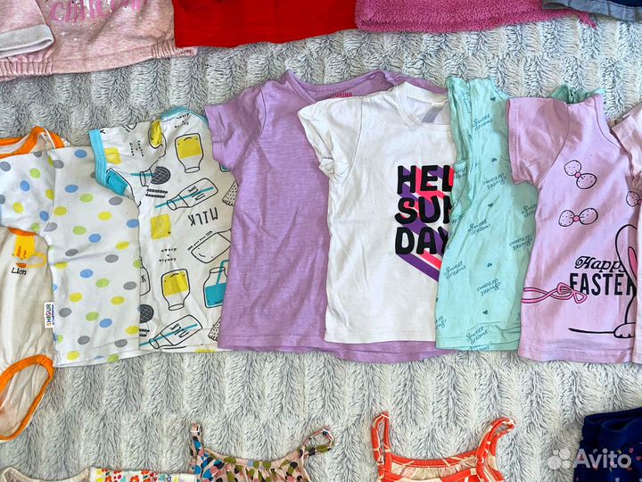 Вещи пакетом для девчоки 80-92