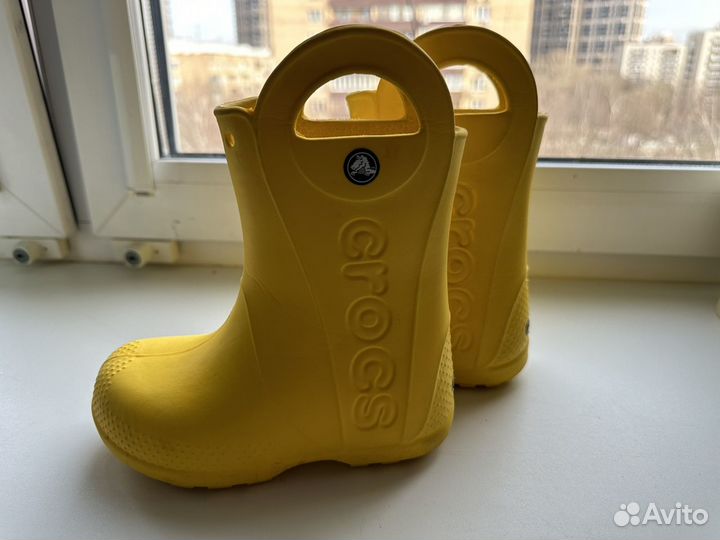 Резиновые сапоги crocs c10