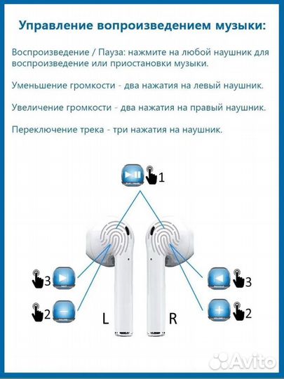 Беспроводные наушники i12