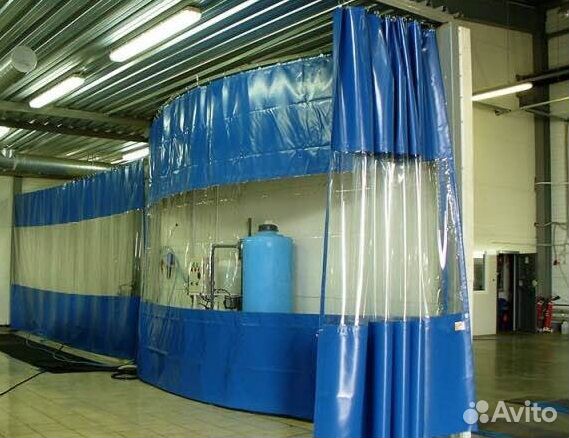 Шторы Занавес для Автомойки Автосервиса