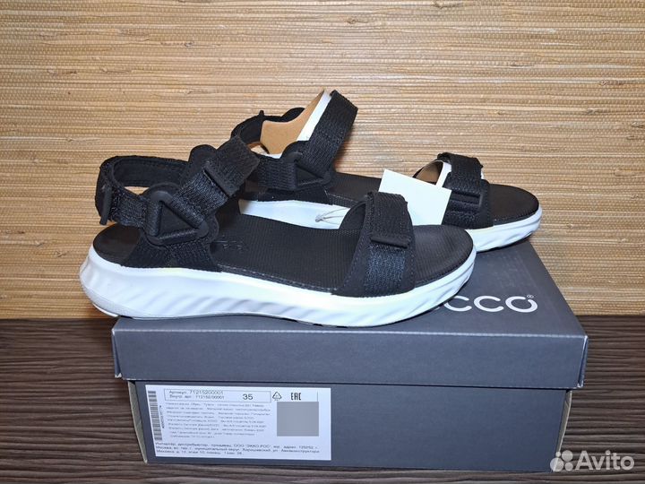 34, 35 сандалии ecco sp.1 lite sandal