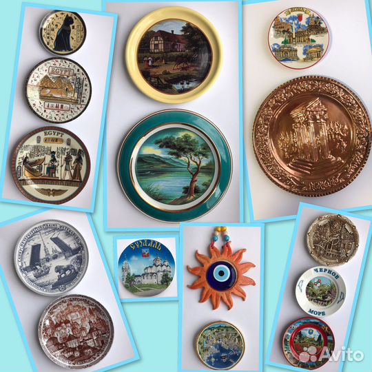 Декоративные настенные тарелки