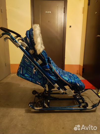 Коляска санки