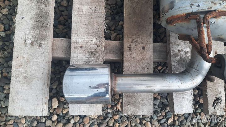 Задняя банка глушителя Инфинити QX70 FX35 37 S51