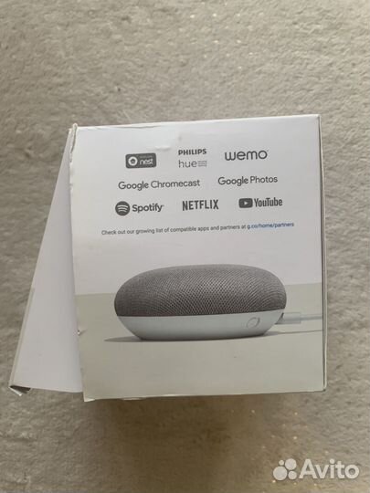 Колонка google home mini