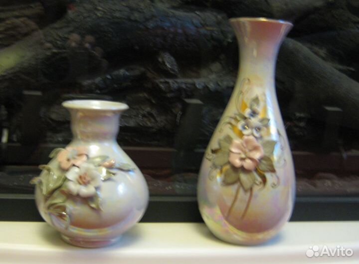 Перламутровые вазочки цена за пару