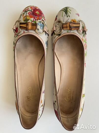 Gucci Flora балетки оригинал 38