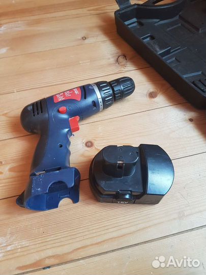 Дрель шуруповерт Dorkel DRA-18/2, беспроводная