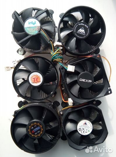 2х- и 4хядерные процессоры и кулеры на 775 сокет