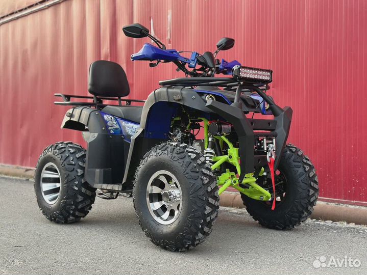 Квадроцикл promax ATV 250 MAX(сине-зеленый)