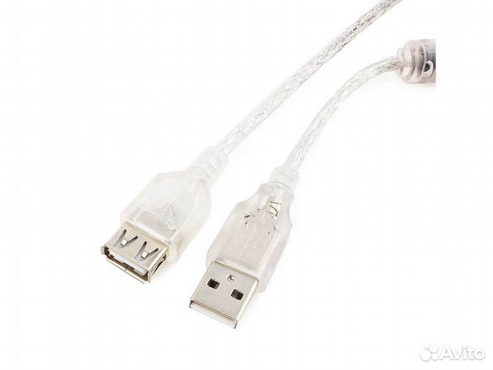 Кабель удлинитель USB 2.0 Cablexpert CCF-USB2-AMA