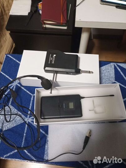 Радио микрафон головной