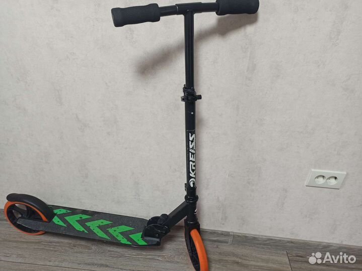 Самокат детский двухколесный бу