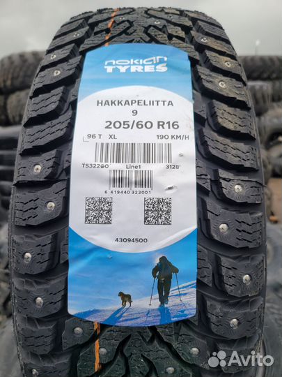 Nokian Tyres Hakkapeliitta 9 205/60 R16 96T