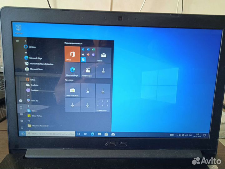 Ноутбук asus X502C
