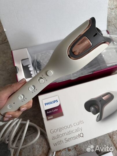 Стайлер плойка щипцы для завивки philips BHB886