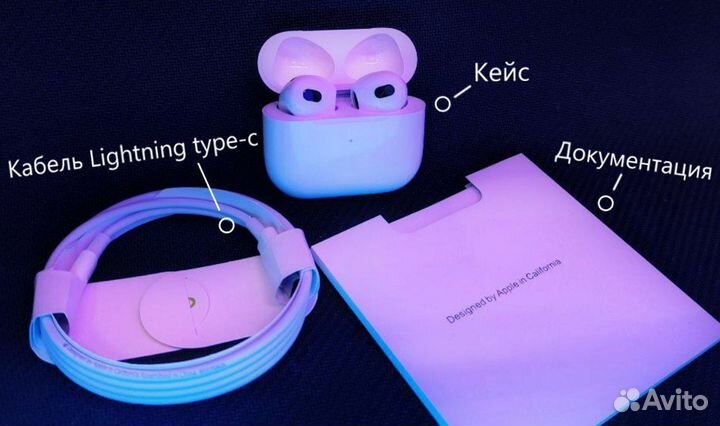 Airpods 3 Premium (Чехол + Гарантия)